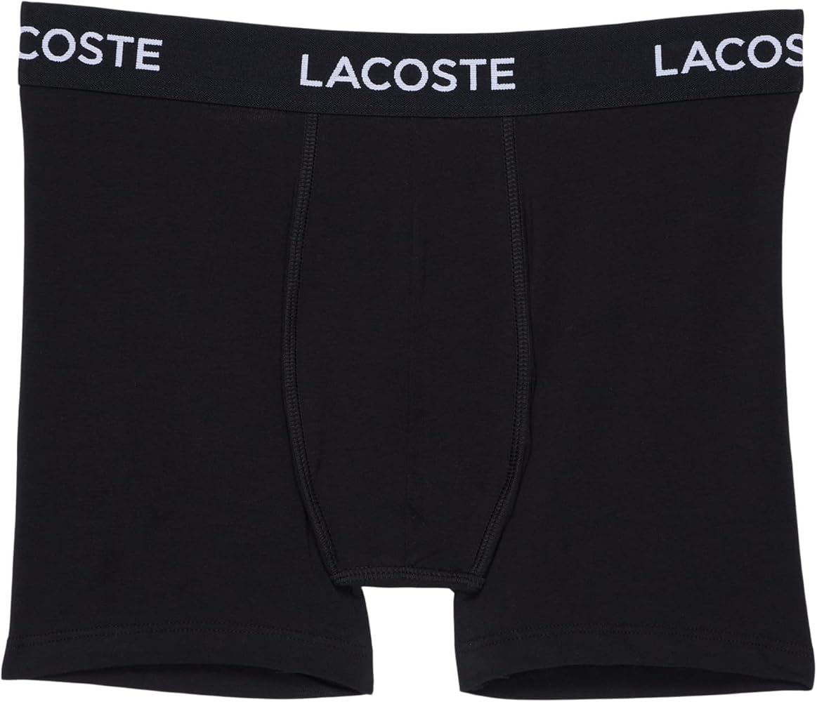 Lacoste Men's 5-Pack Regular Fit Boxer Briefs