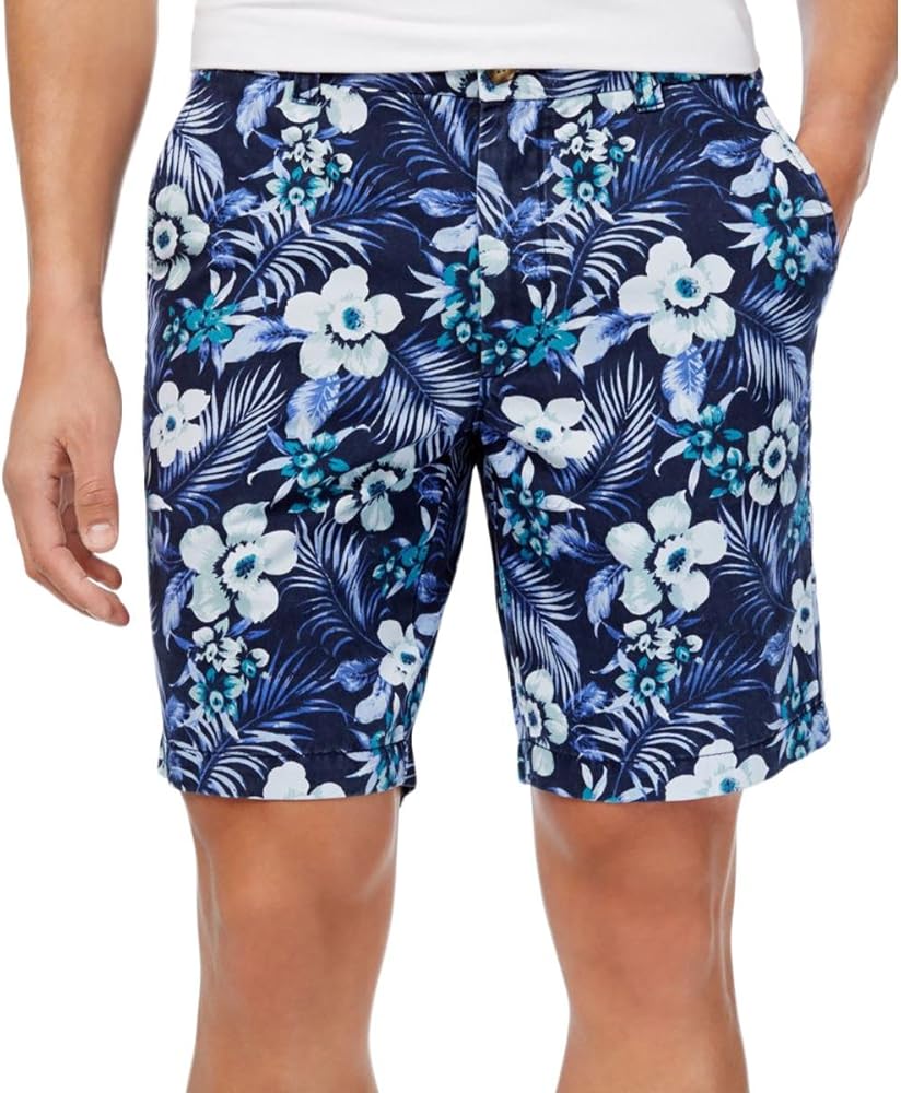 Club Room Mens Paradise Casual Chino Shorts