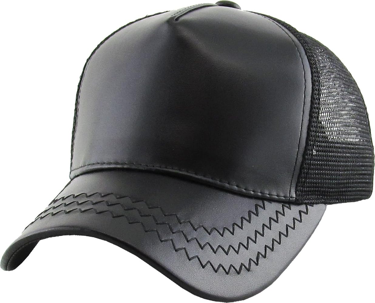 Classic Foam Front Mesh Back Trucker Hat Baseball Cap Plastic Summer Adjustable Snapback