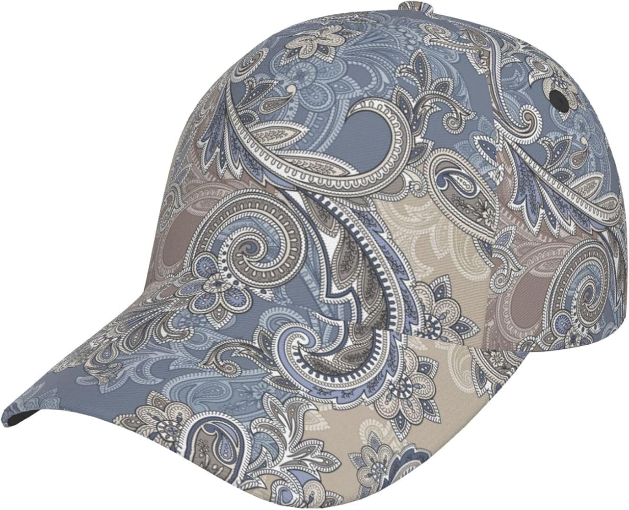 Paisley Baseball Cap Men Women - Classic Adjustable Plain Hat