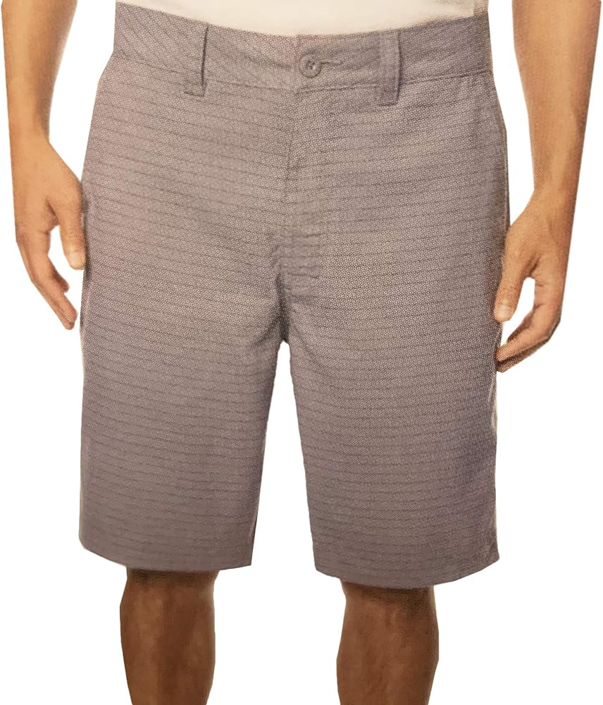 Hang-Ten Men's Hybrid Short (Smoked Pearl, 32)