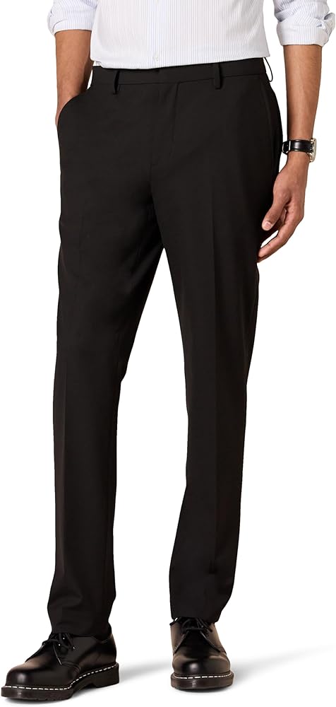 Amazon Essentials Men's Slim-Fit Wrinkle-Resistant Stretch Dress Pant