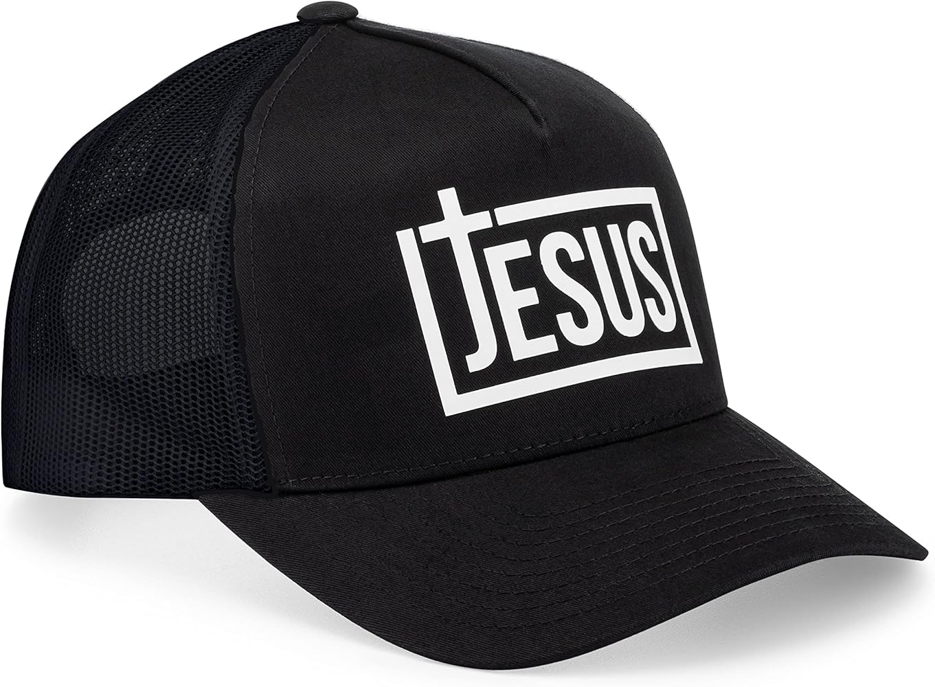 Jesus Hat for Men – Christian Trucker Cap – Adjustable