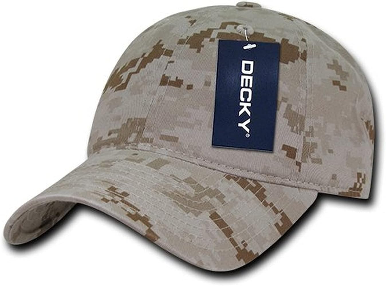 DECKY Relaxed Cotton Camo Cap, Desert