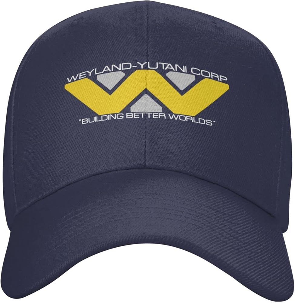 GHBC Weyland Yutani Corp Adults Baseball Cap Womens Casquette Adjustable Mens Dad Hat Navy Blue