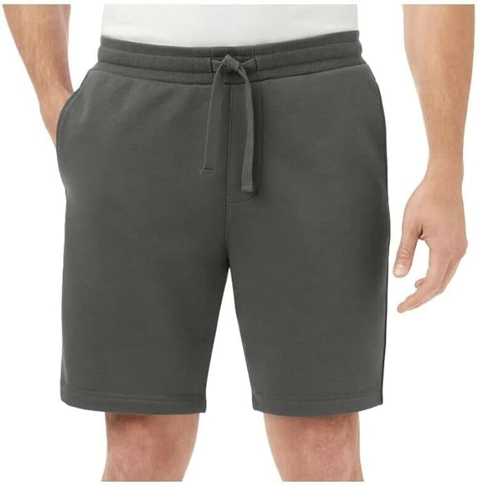 Member's Mark Men's French Terry Shorts Charcoal Gray L