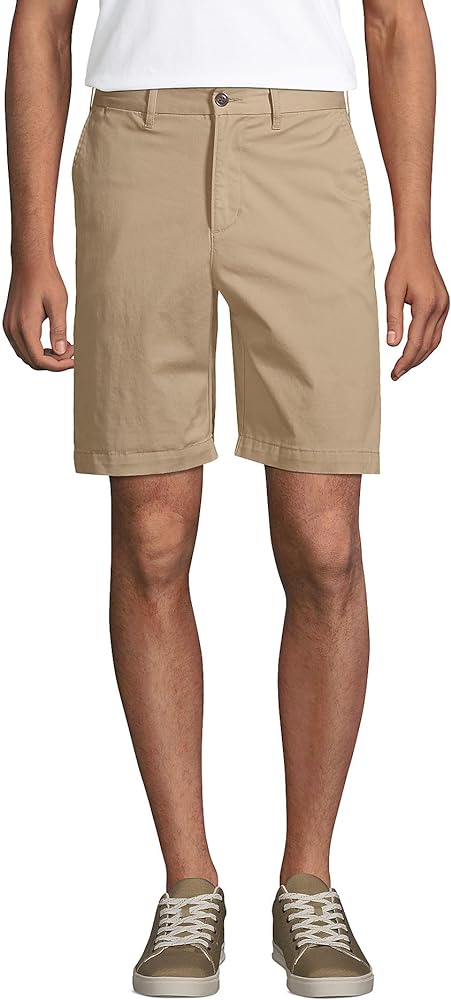 Lands' End Men's 9" Traditional Fit Comfort First Knockabout Chino Shorts