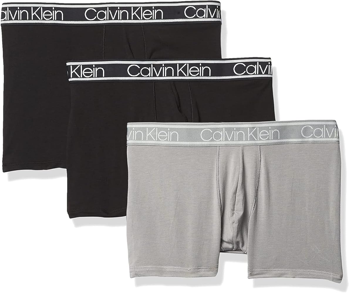 Calvin Klein mens Bamboo Comfort Multipack Boxer Brief