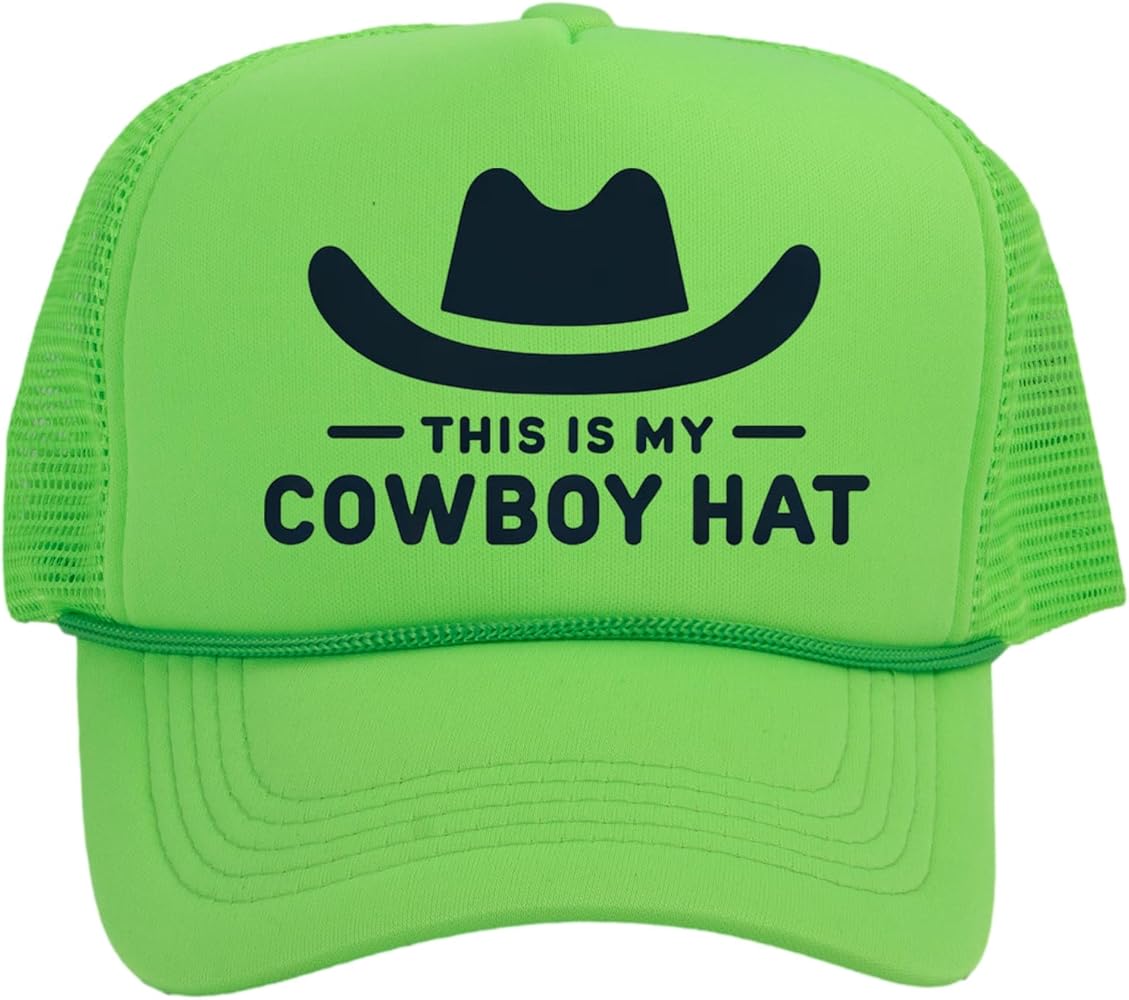 TOP HEADWEAR This Is My Cowboy Hat - Snapback Trucker Cap