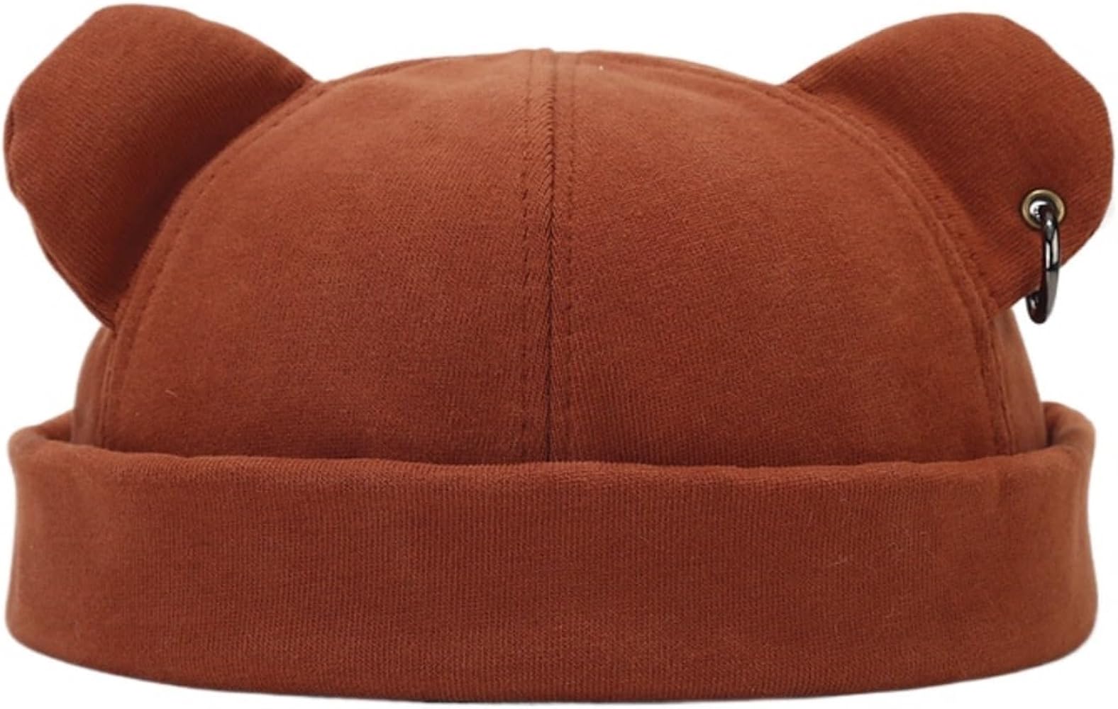 Fall Winter Beanie Hats for Women Men Street Fashion Bear Ear Hip Hop Hat Warm Thickened Cap Unisex Brimless Cap