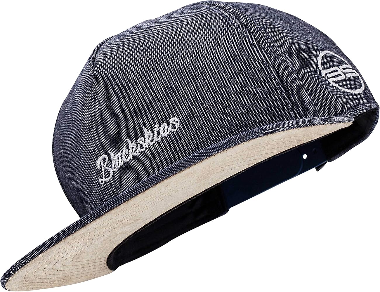 Blackskies Eos Snapback Cap | Jeans Visor Unisex Premium Baseball Beanie Cap Denim Hat Stick