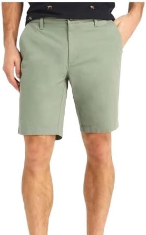 Nautica Mens 10" Stretch Cotton Classic Chino Short (US, Waist, 36, Regular, Teal)