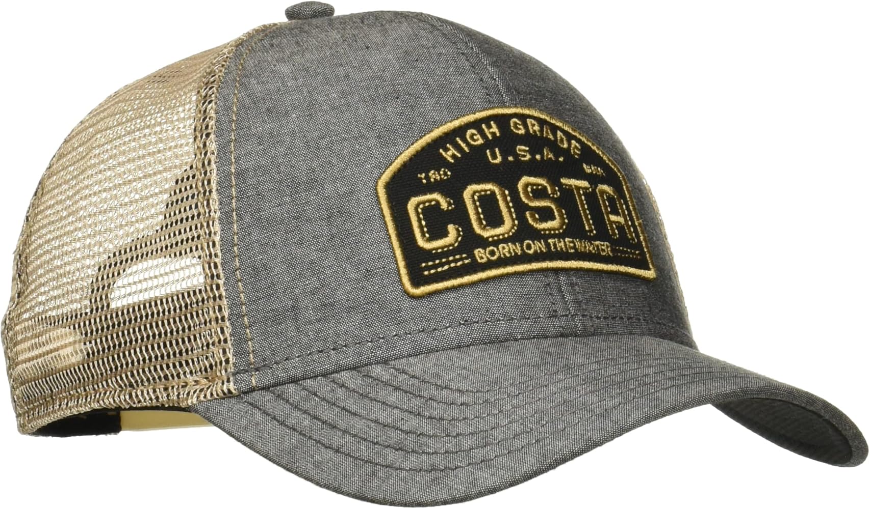 Costa Del Mar Trucker Hat Gray