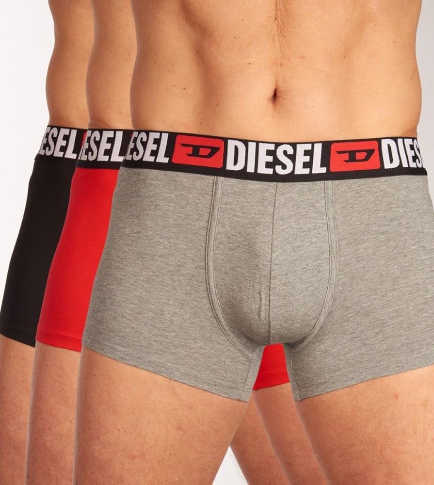 Diesel Men's UMBX-damienthreepack Boxer-Shorts