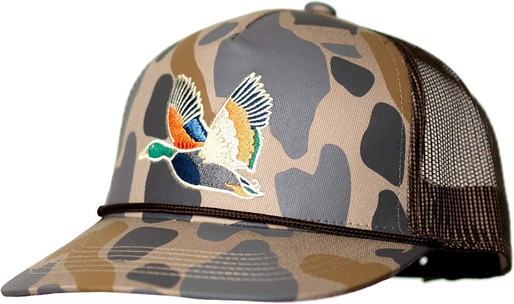 Retro Camo Duck Cap