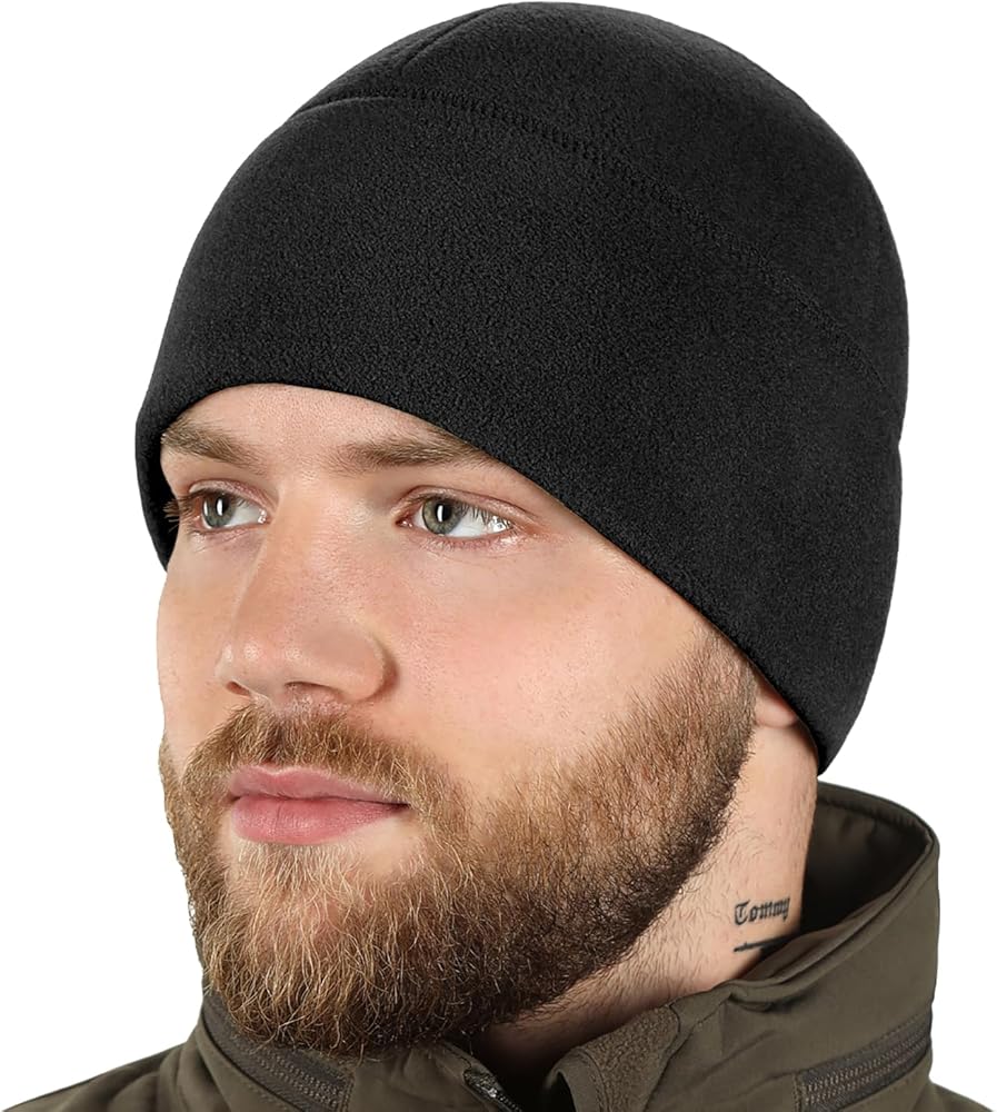 M-Tac Fleece Watch Cap - Tactical Beanie Hat Winter Skull Cap with Slimtex