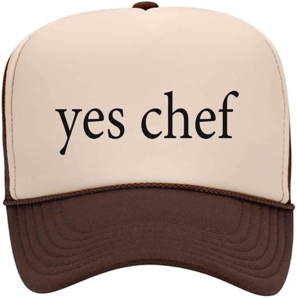 Cooking Hat/Yes Chef/Culinary Trucker Hat/Adjustbale Snapback/Otto Cap