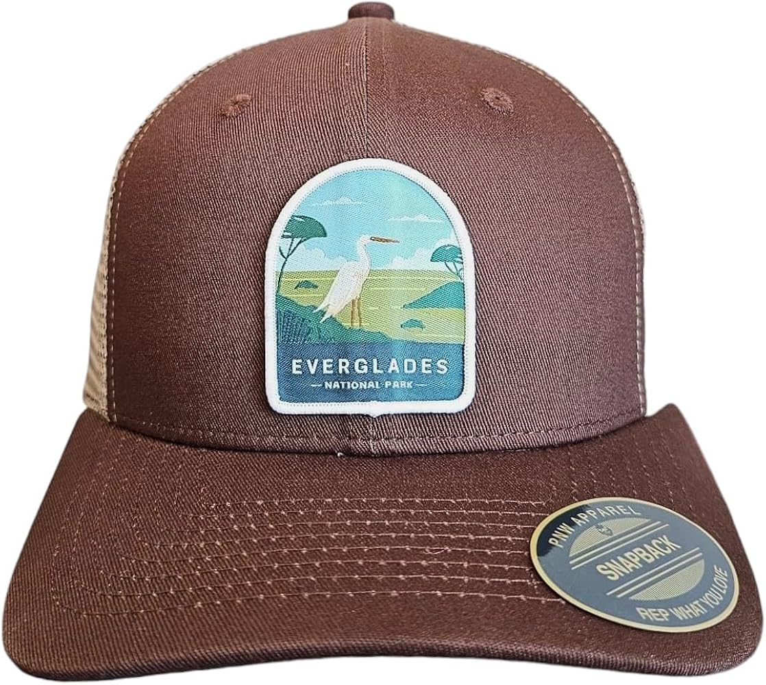 Everglades Trucker Hat w/National Park Woven Patch