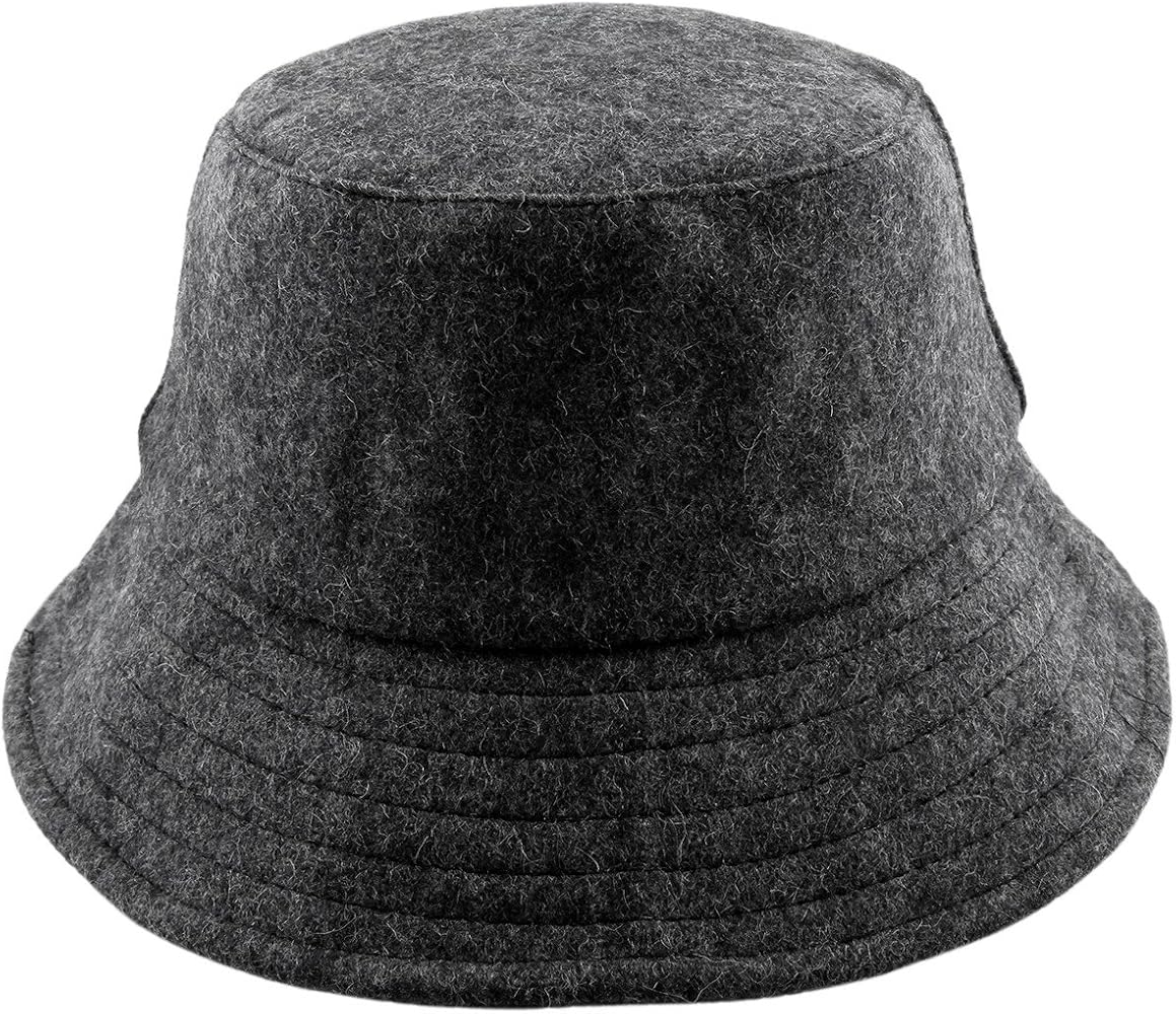 Bucket Hats for Men Women, Woolen Outdoor Fishing Hunting Hat Sun Cap