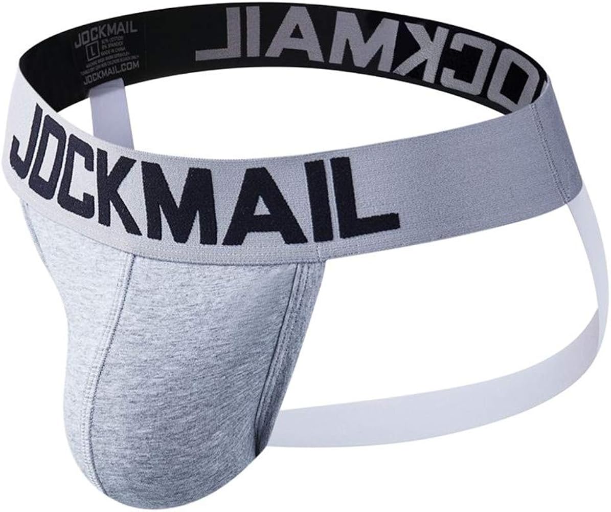 JOCKMAIL Cotton Men Underwear Menr Jockstrap Men Thong Underwear