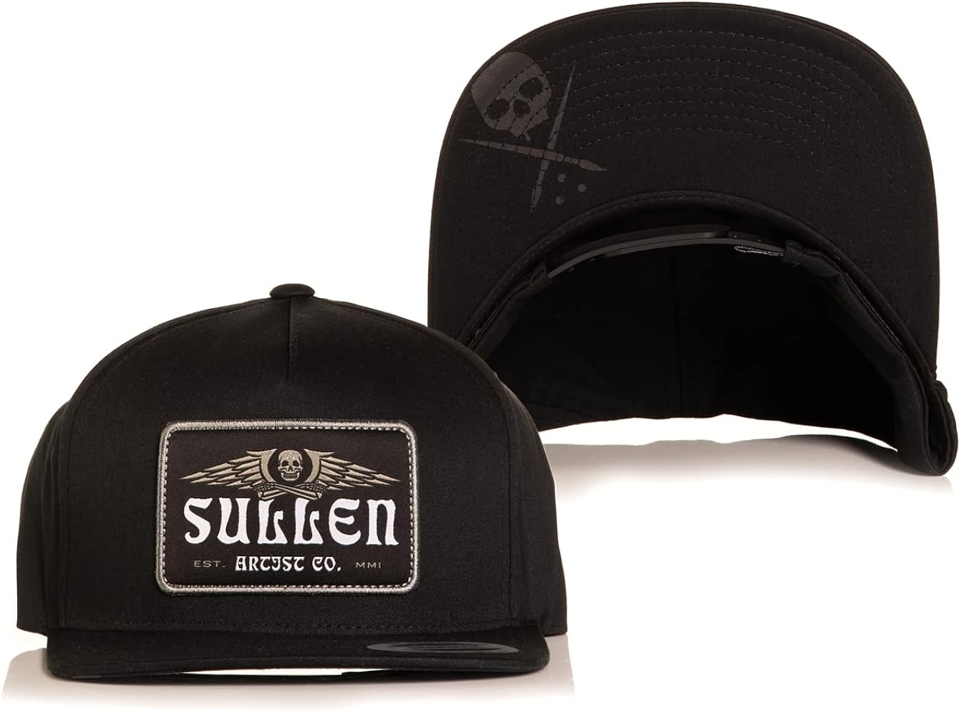 Sullen Crypt Snapback Tattoo Lifestyle Hat Black