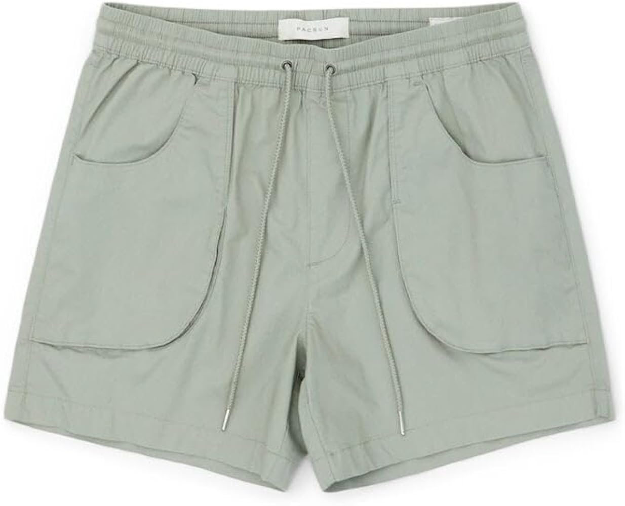 PacSun Men's Olive Trey Volley Shorts