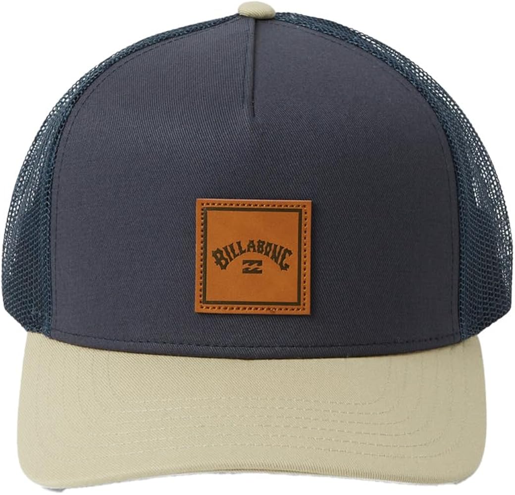 Billabong Men's Stacked Trucker Cap, Navy/Khaki