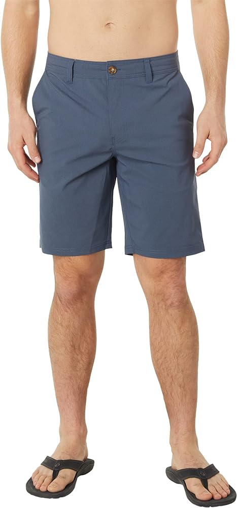 O'NEILL Men's 20 Inch Twill Stockton Hybrid Shorts -Water Resistant Mens Shorts with Quick Dry Stretch Fabric and Pockets