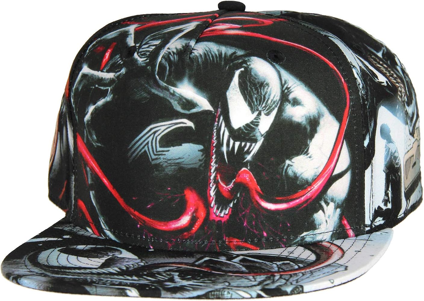 Marvel Comics Venom Sublimated All Over Print Snapback Hat