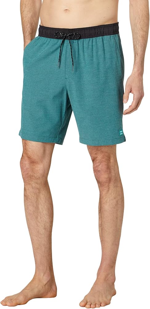 Billabong Crossfire Elastic Volley Shorts - Cyan