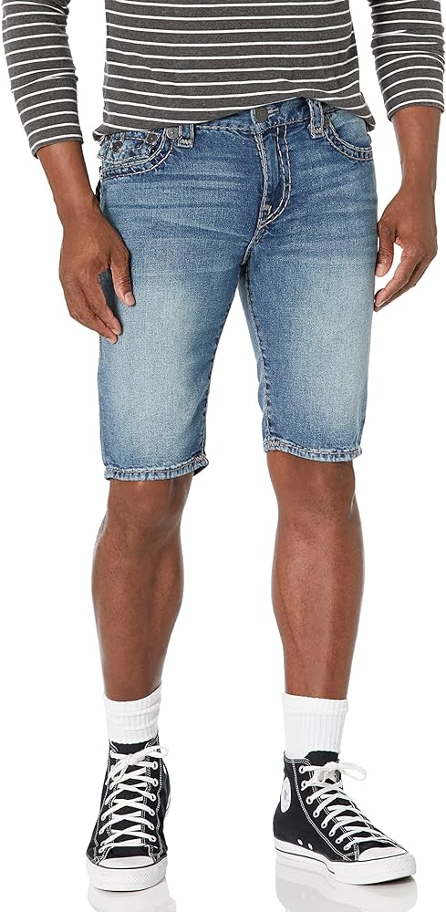 True Religion Men's Rocco Flap Super T Short