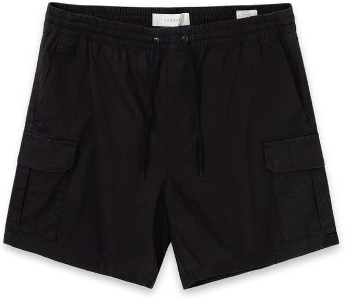 PacSun Men's Black Cargo Shorts