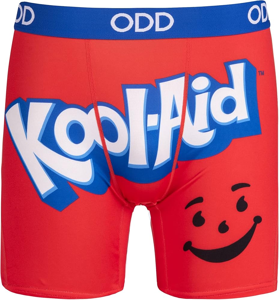 Odd Sox, Kool Aid Logo, Men's Boxer Briefs, Funny Novelty Print Underwear