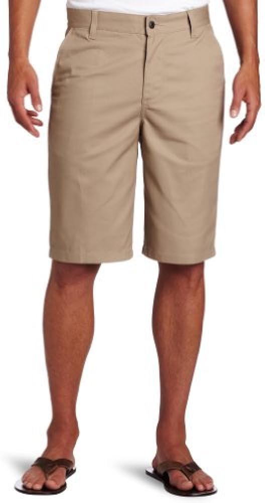 Lee Uniforms Men's Flat-Front Short