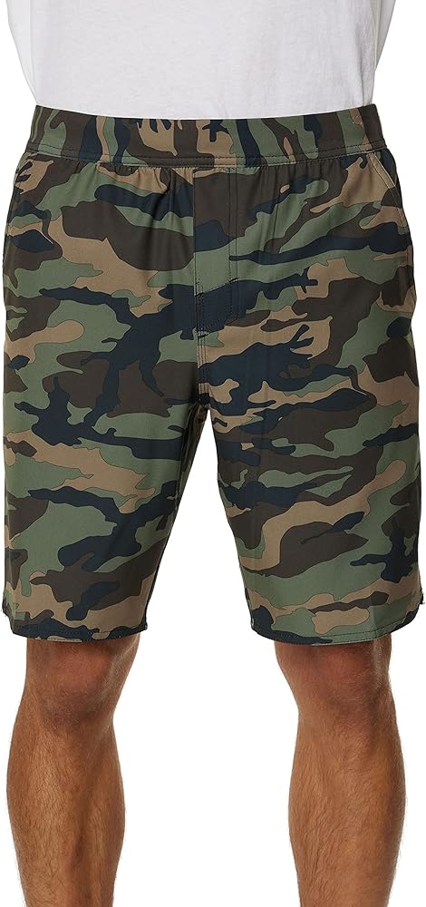 O'NEILL Men's 19 Elastic Waist Hybrid Shorts - Water Resistant Mens Shorts with Elastic Waist and Quick Dry Stretch Fabric