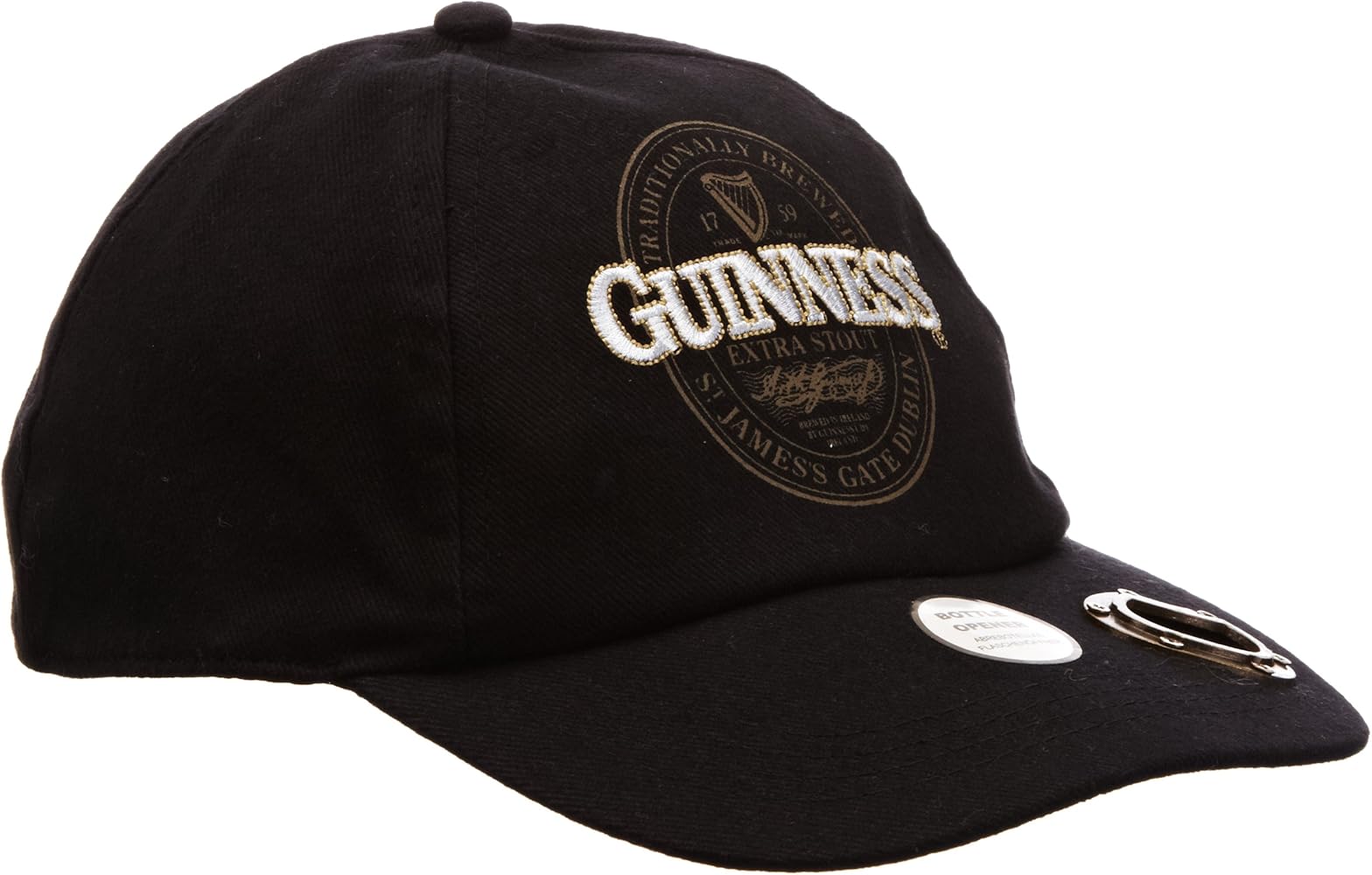 Guinness Men's Hat, Black, One Size