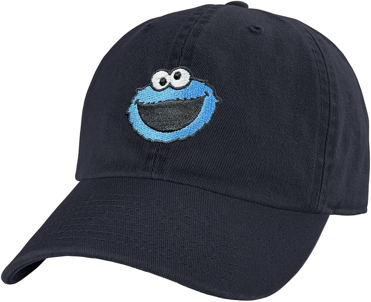 Popfunk Official Sesame Street Character Pop Culture Dad Hat - The U18 Adjustable Relaxed-Fit Cap-Unisex for Men and Women