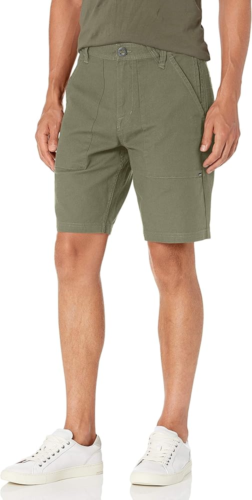 Volcom Men's Clockworks 20" Canvas Utility Short