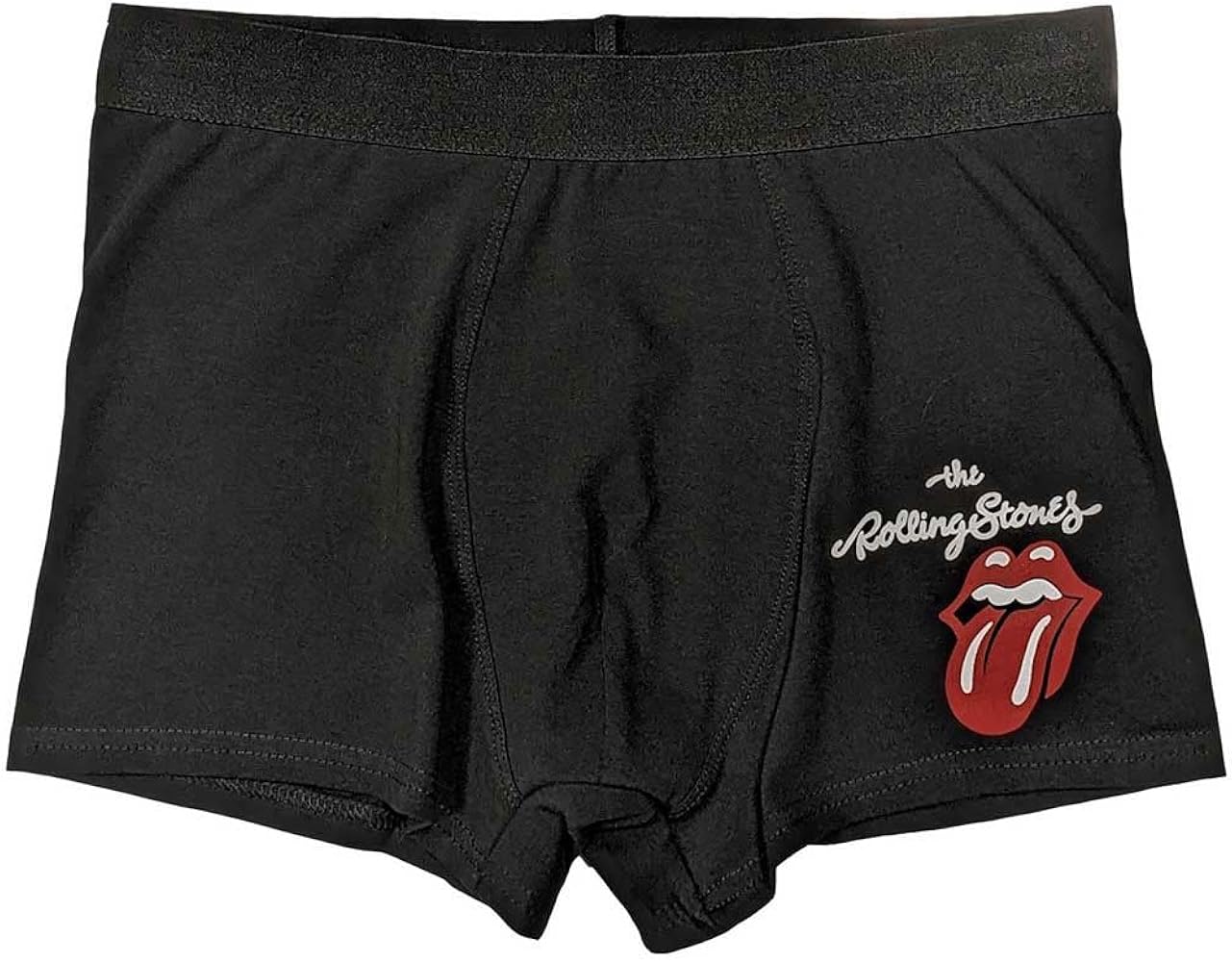 Rock Off officially licensed products The Rolling Stones 'Classic Tongue' (Black) Unisex Boxer Shorts