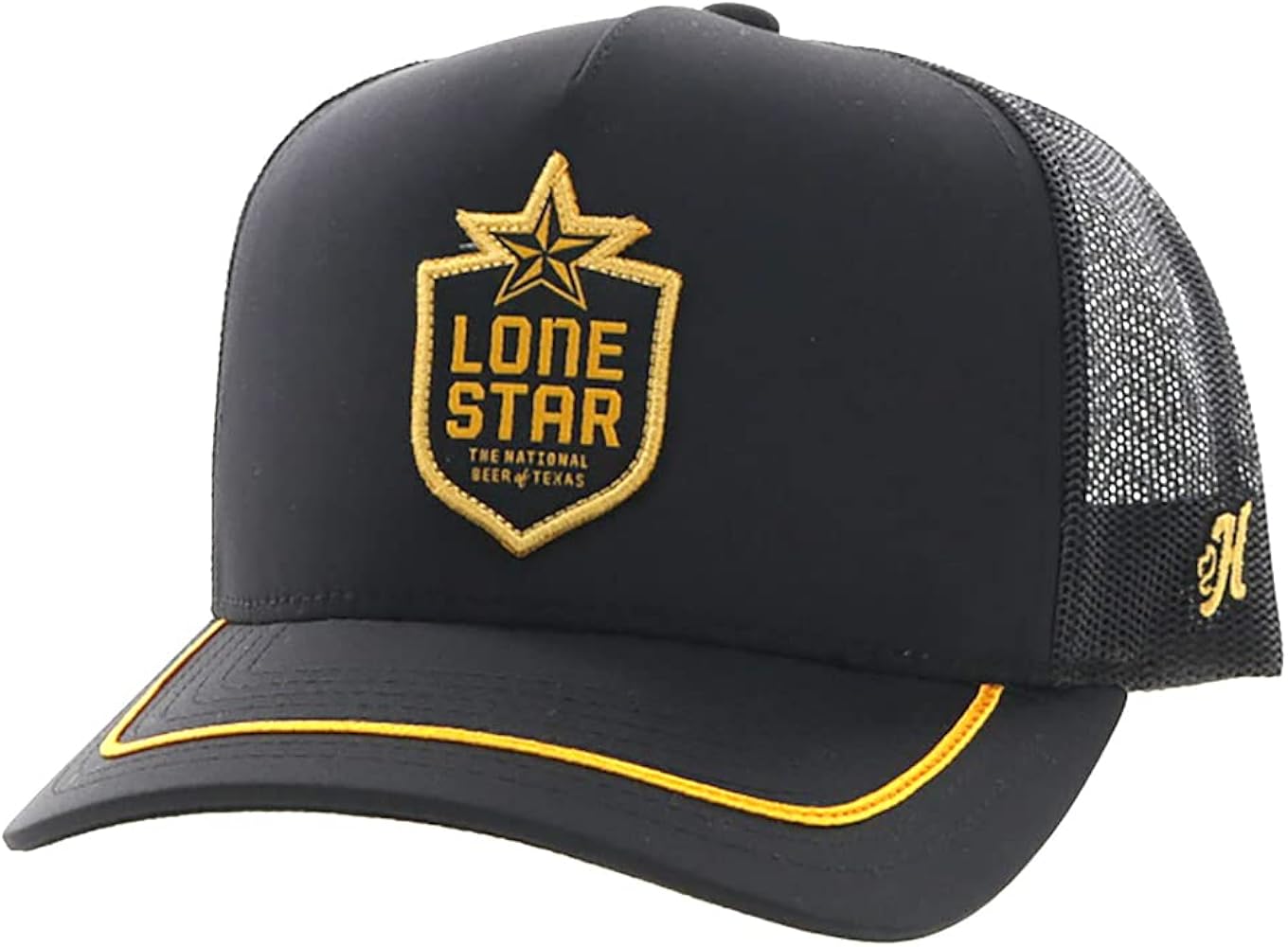 HOOEY Lone Star Beer Patch Adjustable Snapback Hat