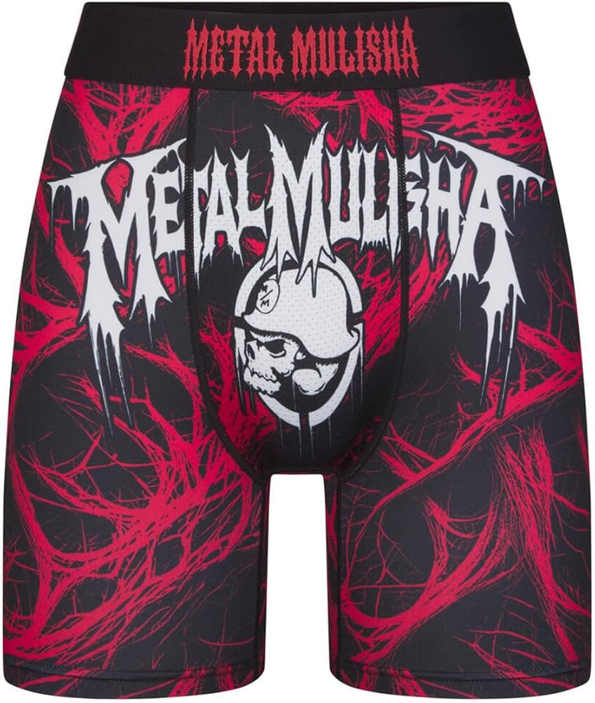 Metal Mulisha Men's Rooted Boxer Briefs Underwear