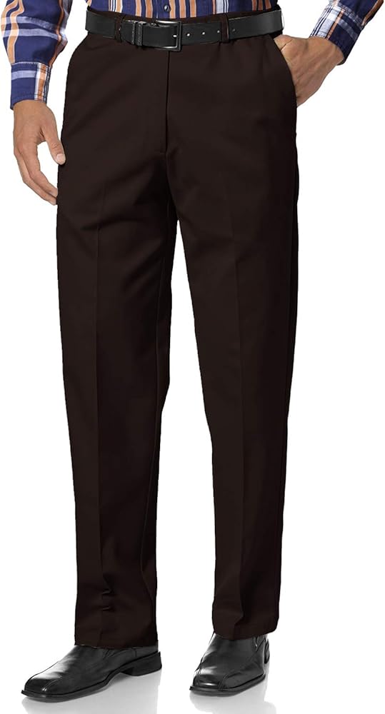 Match Men's Loose-Fit Wrinkle-Resistant Dress Pants M3#8072