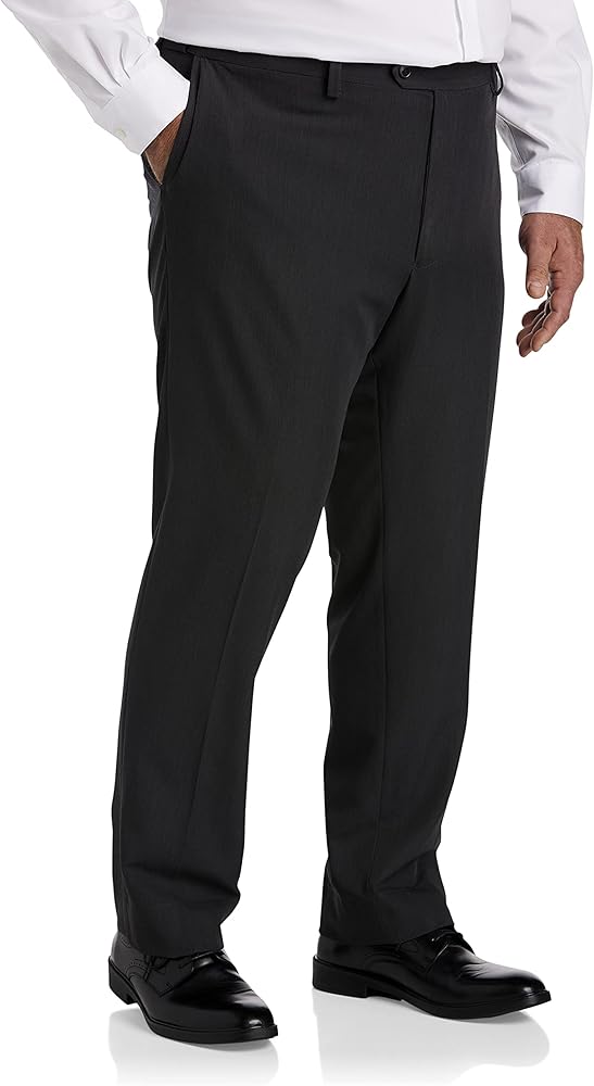 Oak Hill by DXL Men's Big and Tall Easy Stretch Dress Pants