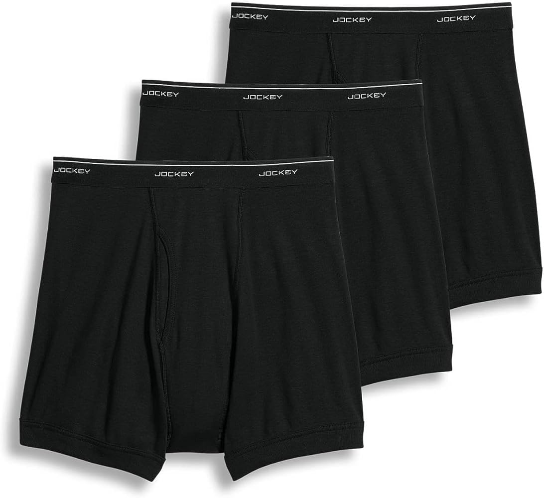 Jockey Men's Underwear Classic 5" Boxer Brief - 3 Pack