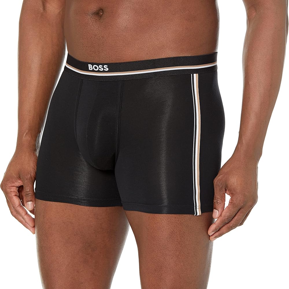 BOSS Men's Relax Cotton Stretch Boxer Brief