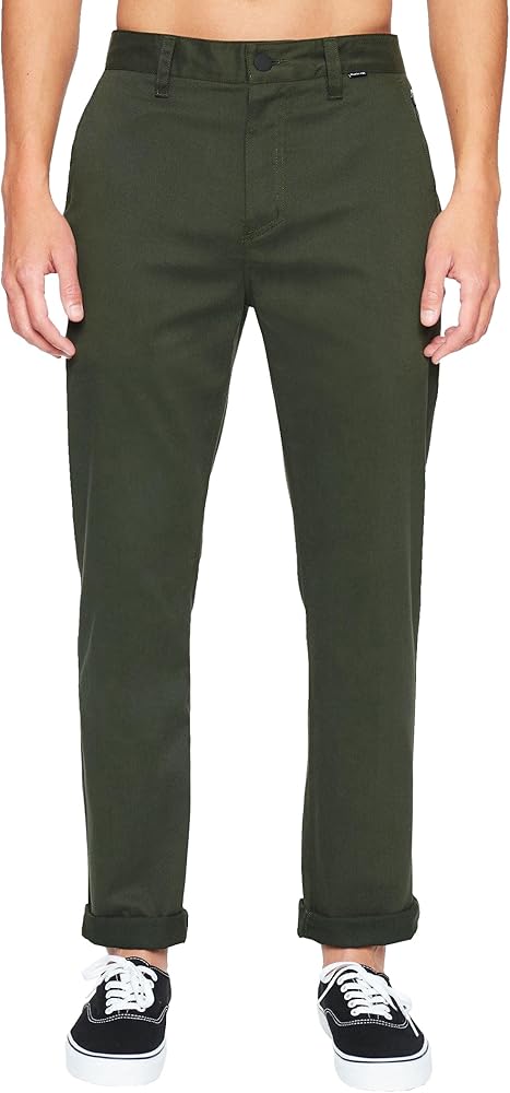 Hurley H20-Dri Worker Slim Straight Pants Medium Olive 32