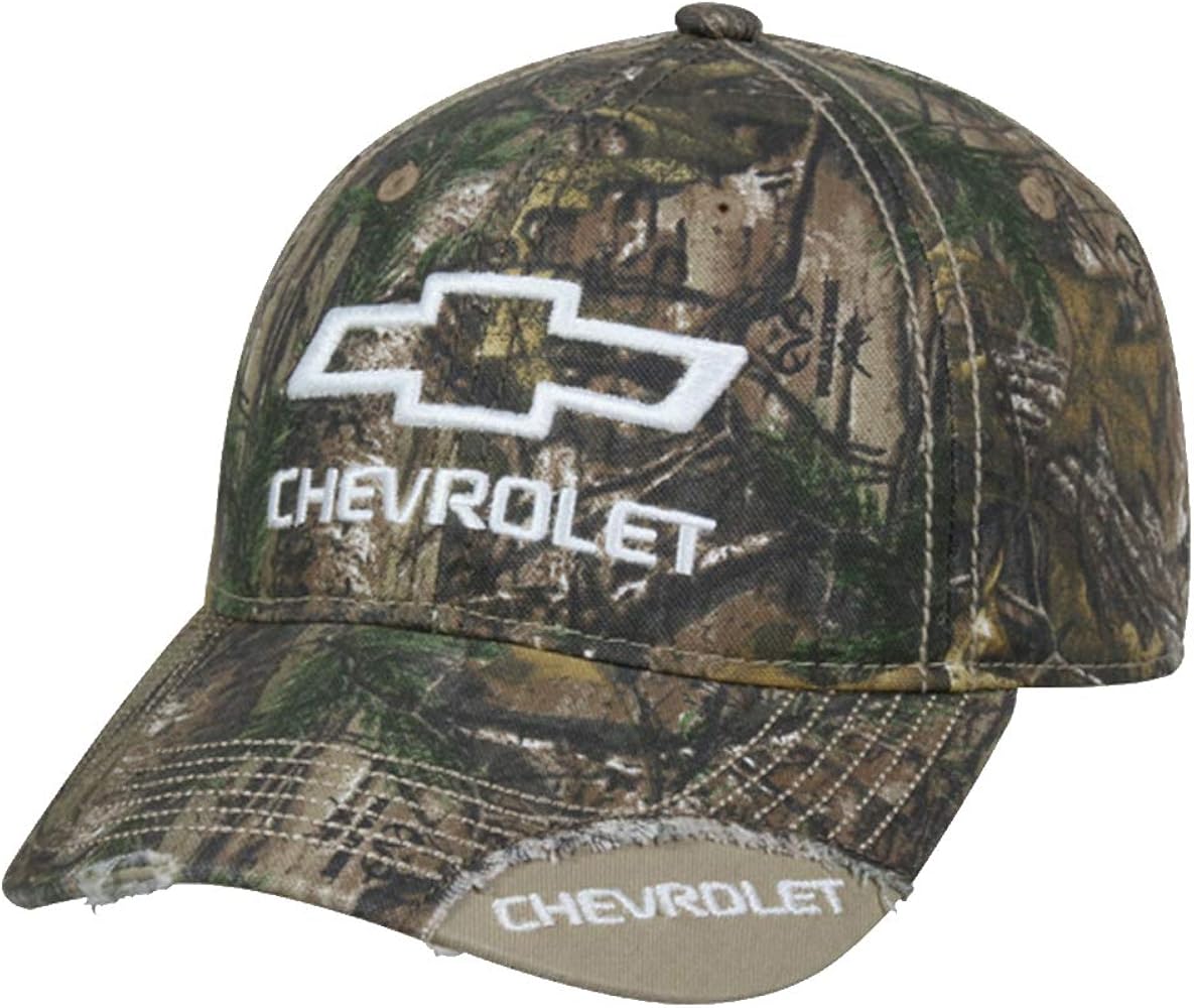 Chevy Realtree Edge Frayed Hunting Hat/Cap