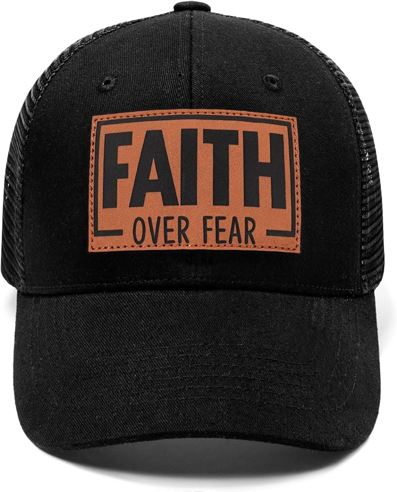 Christian Jesus Cross Hat - Faith Hats for Men Women - Religious Gifts for Thanksgiving Christmas