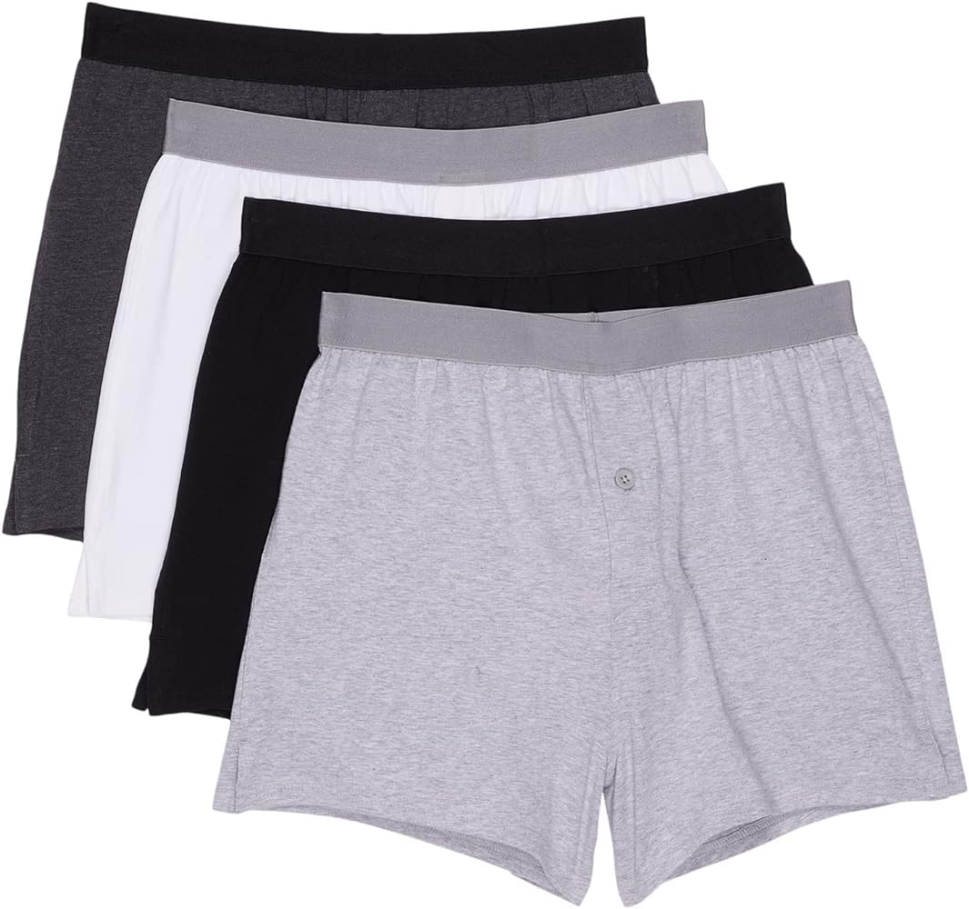 Pact Knit Boxers 4-Pack