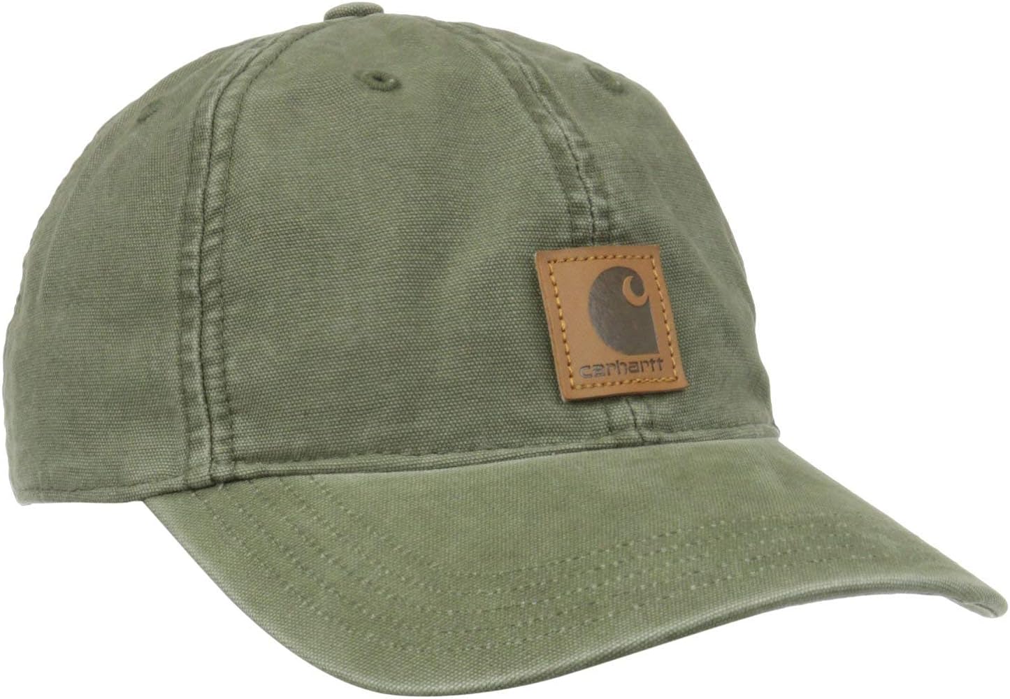 Carhartts Men's Odessa Baseball Cap, Army Green,Pure Cotton